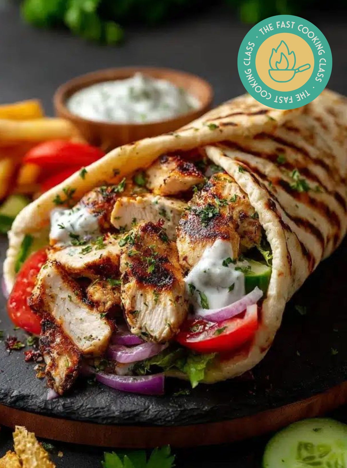 14 de julio - SHAWARMA DE POLLO