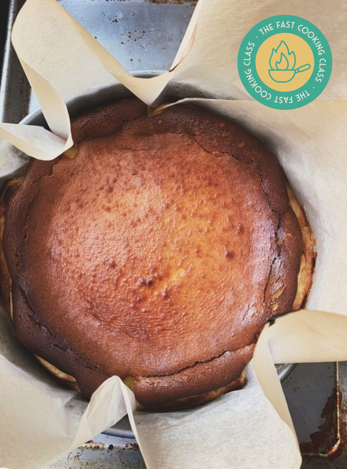 29 de mayo - Tarta Vasca con Brownie