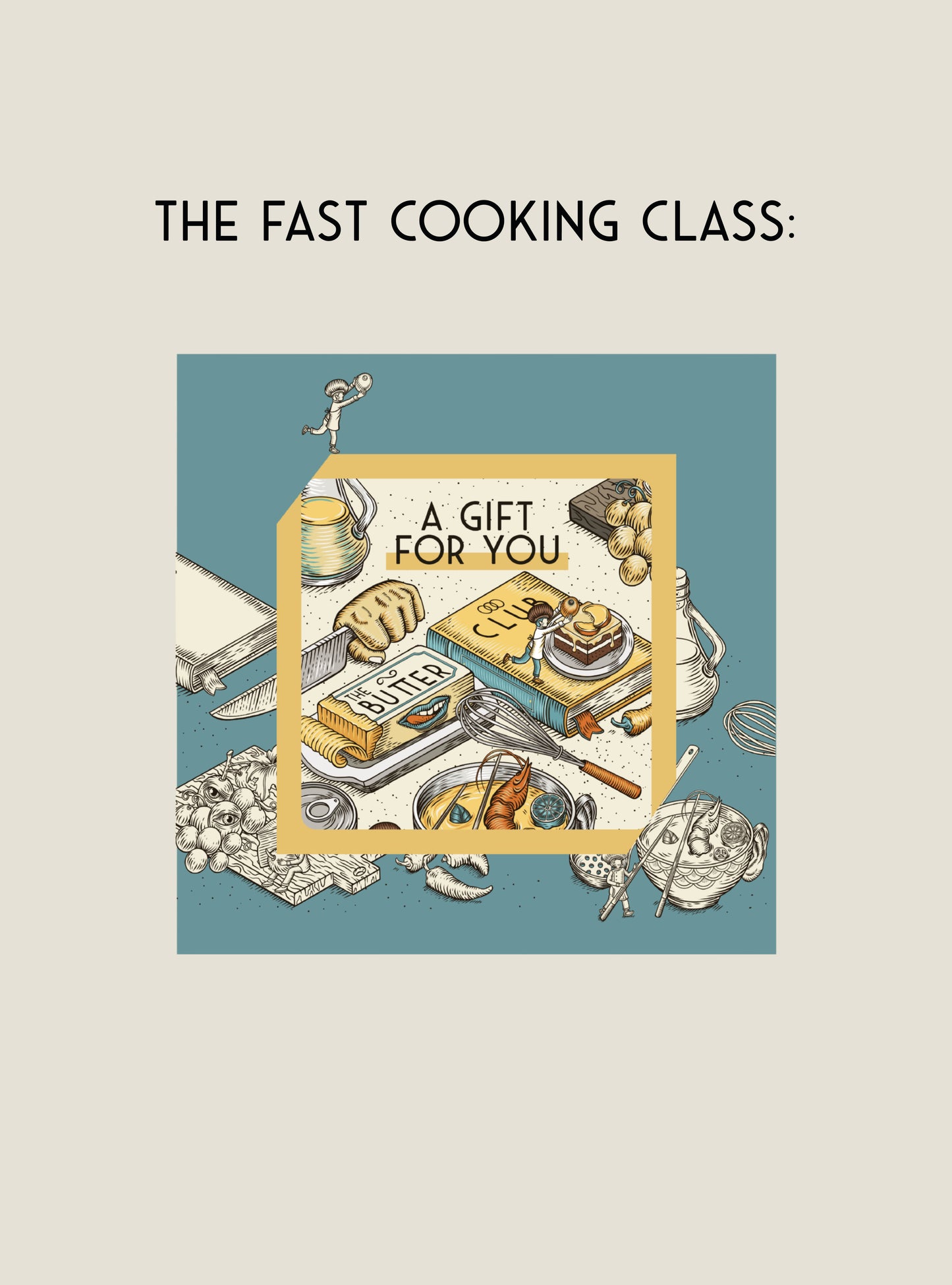 BONO DE REGALO - FAST COOKING CLASS