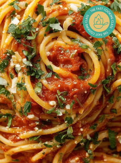 06 DE OCTUBRE  - PASTA DE CACIO E PEPE + MARINARA (KIDS FRIENDLY)