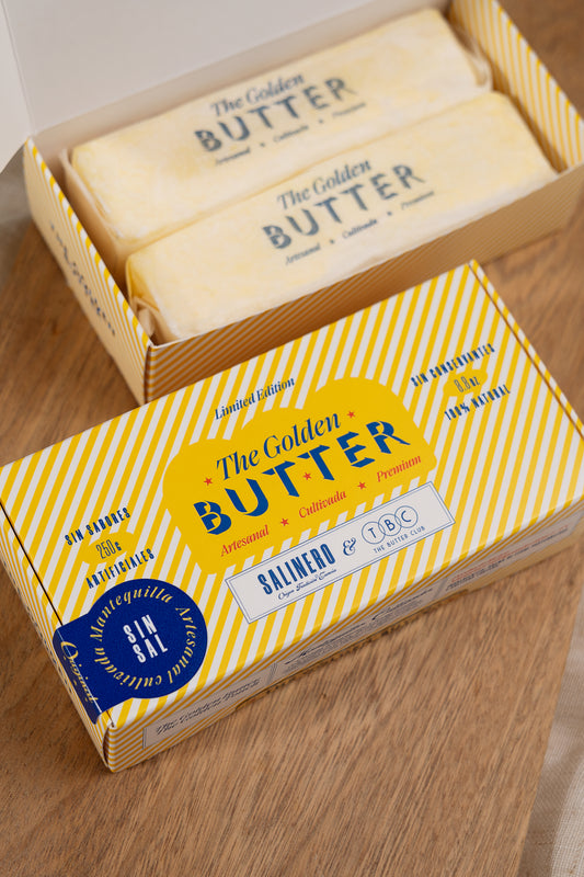 Mantequilla The Golden Butter sin sal - 250gr