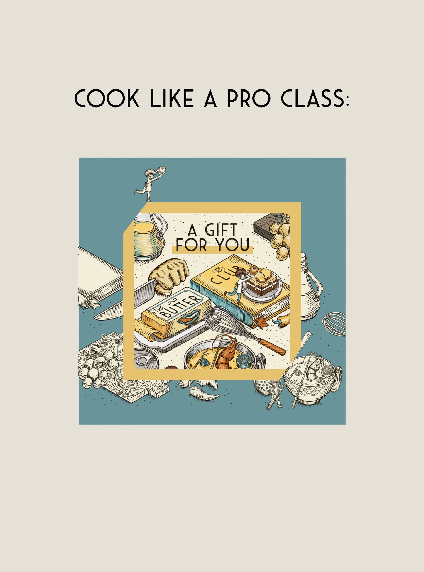 BONO DE REGALO - COOK LIKE A PRO