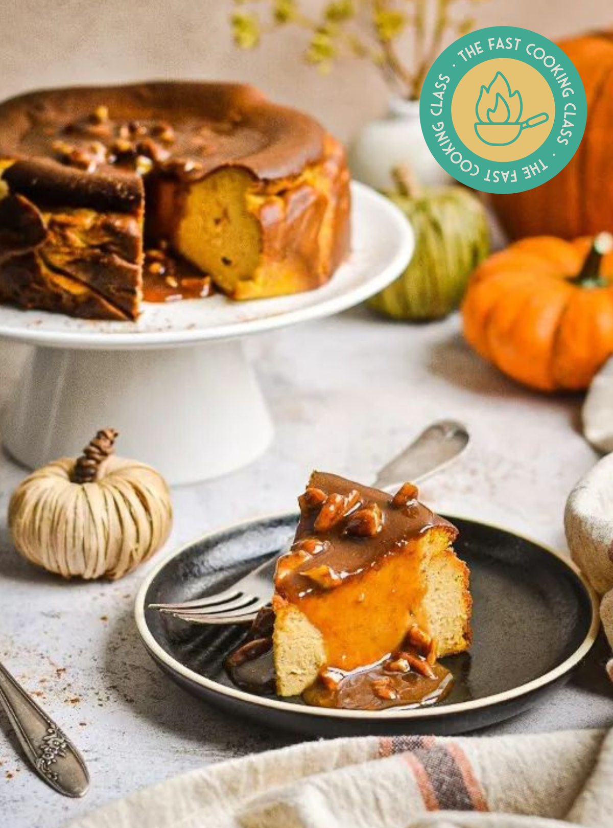 14 DE OCTUBRE - TARTA VASCA DE CALABAZA