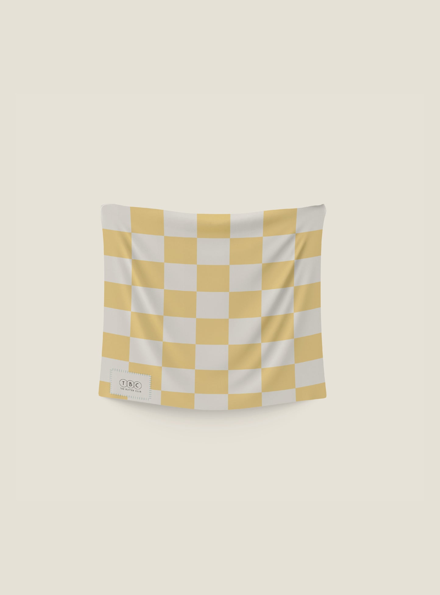 Chef towel- ajedrez amarillo